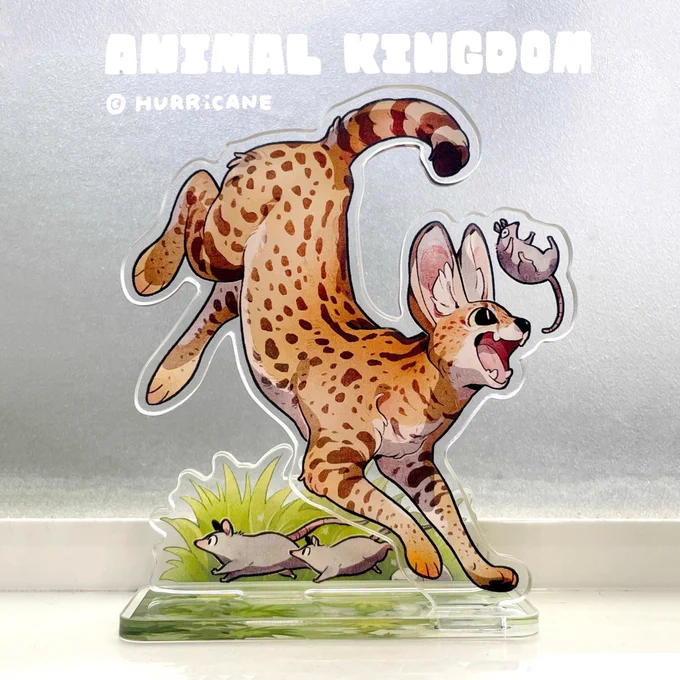 About animal acrylic standeesThe style provided are based on the current day 