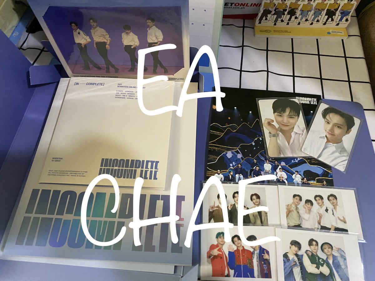 ea_chae's tweet photo. WTS LFB | HELP RT ☺️

Seventeen Incomplete DVD Complete Inclusions
Still in Great Condition
4 Polaroids, 3 CDs, 2 PCs Jun &amp; Woozi, Mini Poster, Photobook (including VCR pb)

Kulang lang ako ng 1 PC, pero may Weverse Shop POB na 1996 line (light a flame)

2K + SF (FREE PF) https://t.co/PdDwGzjAV7