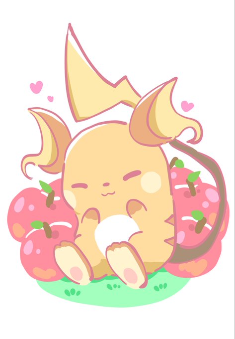 「berry (pokemon) sitting」 illustration images(Latest)