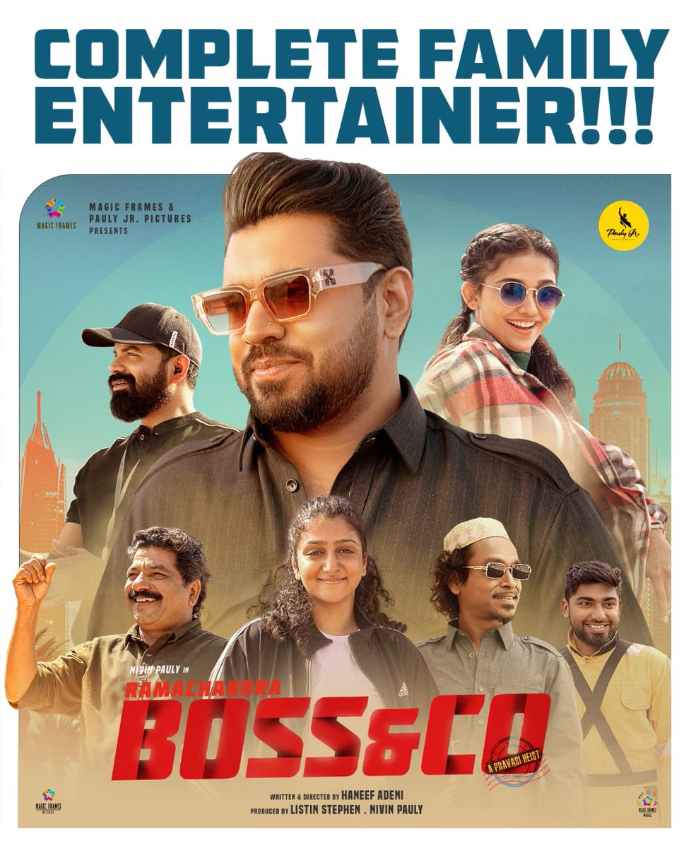 Boss is Back 💥💥💥

Comedy + Mass + Thrills 
#RamachandraBossandCo 👏

#familyentertainer #onamwinner #bossandco #Nivinpauly