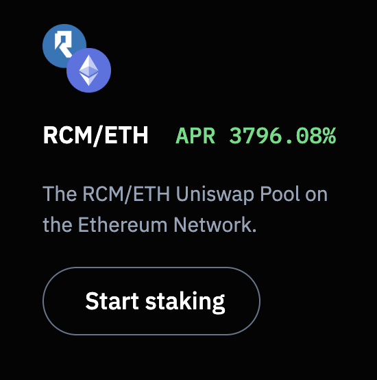 OfficialArcomia's tweet photo. APR drops a little as liquidity providers increase, yet it remains a solid chance for those aiming to earn additional RCM token rewards. 

Love the support! 💕

Note: Always be aware of the risks associated with liquidity mining.

#polygon #ethereum $eth $matic https://t.co/pLQMl3exMA