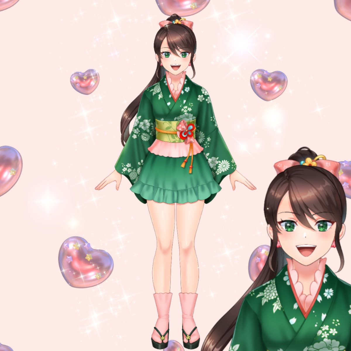 こんばんは😆🫶🌟🌟きのこです！！！
いきなりですが、遂に！きのこの立ち絵発表です🫶💓💓イリアムでこれから沢山配信していきます🌟応援宜しくです🫶💓💓
 #IRIAM新人ライバー   #IRIAM繋がり隊   #IRIAMライバーさんと繋がりたい   #VTuberを発掘せよ
