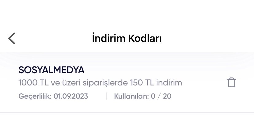 Sitemizden 
20 KİŞİ İçin Geçerli 
150 TL İndirim Kupon Kodu 🤩

Kupon kısmına SOSYALMEDYA yazmanız yeterlidir 🌺🤩

Shopier.com/rimatakı 🛍️