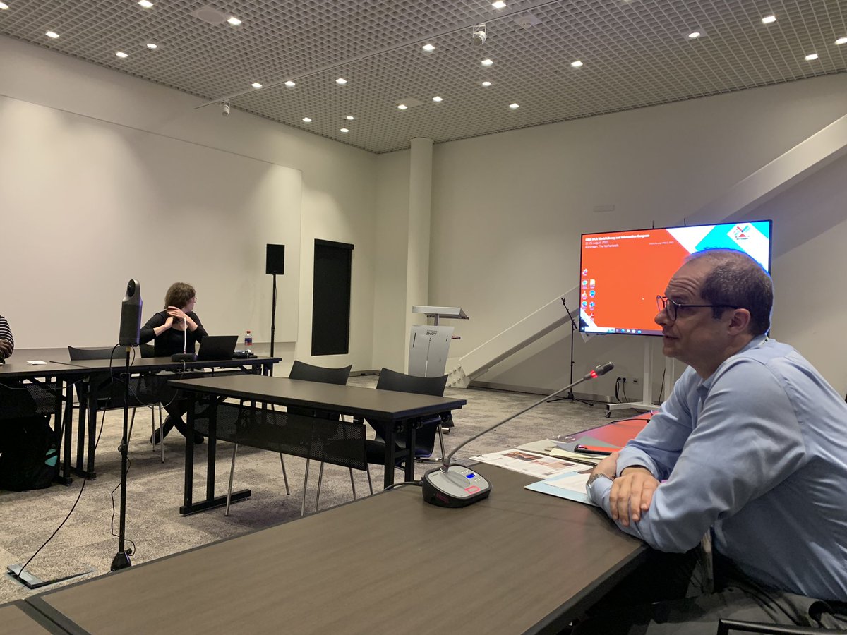 solabarca's tweet photo. Cerrando una excelente semana en #WLIC2023 @iflawlic participando en Learning Zone sobre desastres naturales con el grupo #IFLAPAC https://t.co/cvro2YNCWc