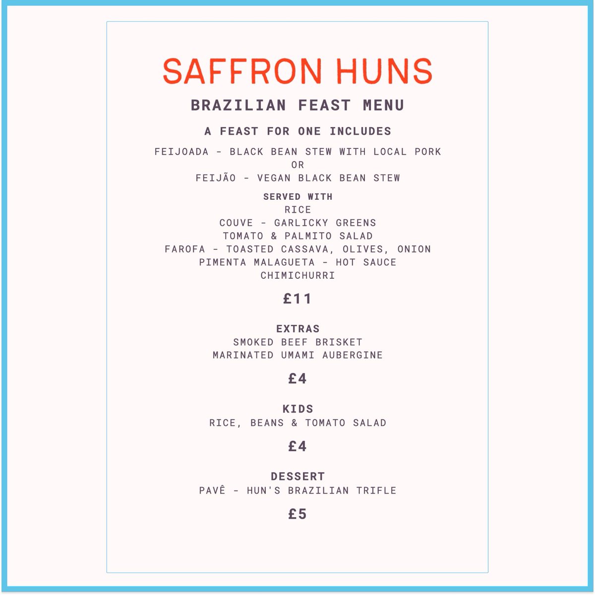 St Agnes MMI (@stagnesmmi) on Twitter photo Food from the incredible Saffron Huns tonight at the MMI! 5:30-8:30 - Bar open and beers from <a href="/Pipelinebrewco/">Pipeline Brewing Co</a> on offer from 4-11PM too!
Menu below! See you there! Food from the incredible Saffron Huns tonight at the MMI! 5:30-8:30 - Bar open and beers from <a href="/Pipelinebrewco/">Pipeline Brewing Co</a> on offer from 4-11PM too!
Menu below! See you there!