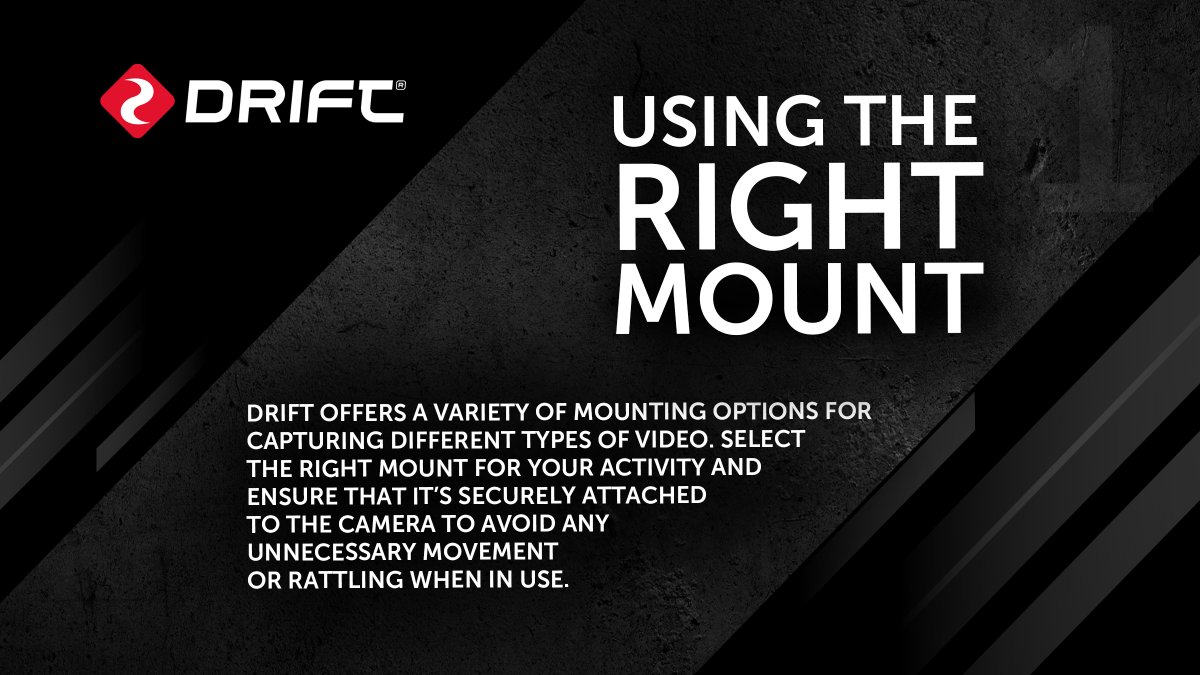 DriftInnovation's tweet image. Swipe for our top tips on getting the most out of your Drift action camera!

From image stabilization with the Ghost XL pro, to editing your lighting settings, these tips will help you capture some incredible footage.

#actioncamera #cameratips #videotips