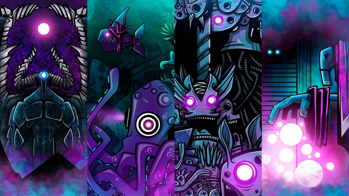 giggiart's tweet photo. Welcome to Doctor-G MadLab, the first lab in the metaverse where the ink is alive. 

We work every day to bring new beings to life here. Inkers, Titans, Ethernals, Giggimons, all together to build a new reality made of ink and madness. 

U'll never see something like this

⬇️ https://t.co/siriL0dU3C
