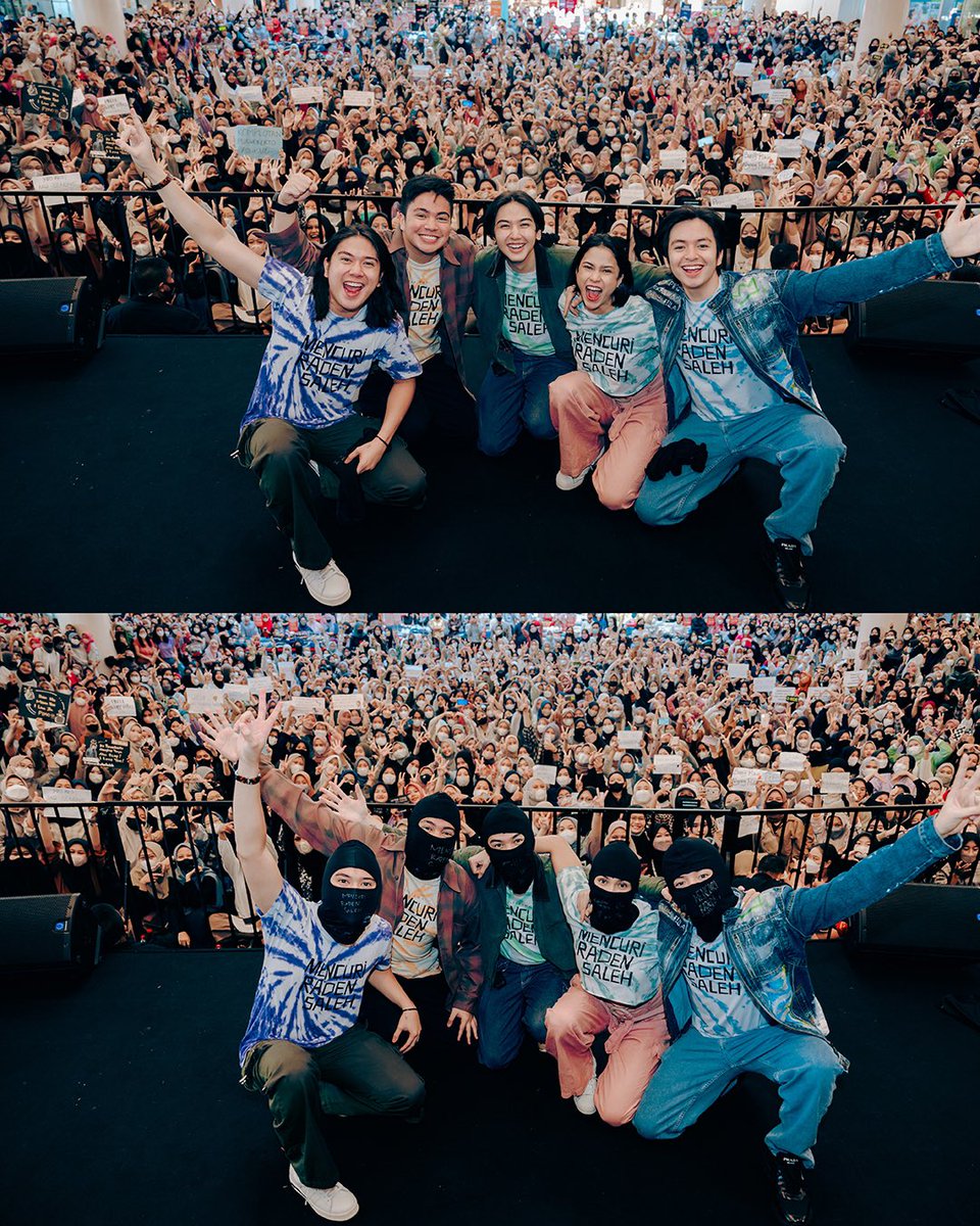 mrs_film's tweet photo. Setahun yg lalu The Mimin lagi di Purwokerto nihh. Kalian di situ juga gakk? #SetahunMRS https://t.co/hth3OxrQm6