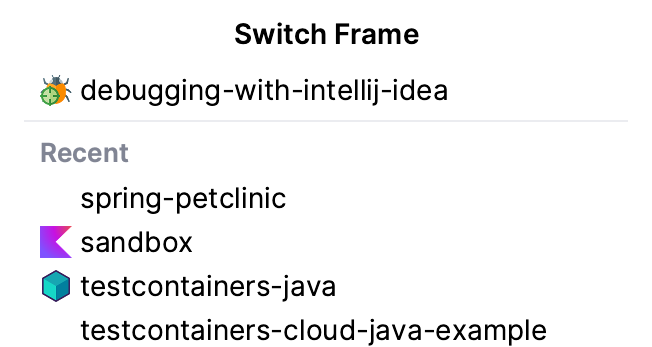 antonarhipov's tweet photo. #intellij tip: Adding icon.png to the .idea directory of your project will display the icon in Toolbox, the project header, and the frame-switching dialog. Lovin' it! ;) https://t.co/Xq4irHfg41