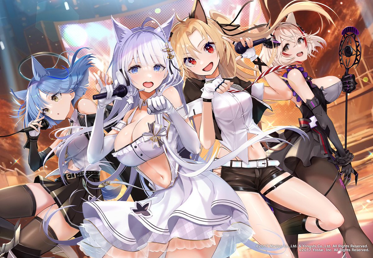 mappaninatta's tweet photo. にゃん🐱🎤#アズールレーン https://t.co/ESxEzD4Fhd