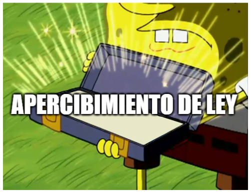 When el Juzgado tiene que intimarte pero no sabe muy bien qué sanción aplicar si no cumplís: