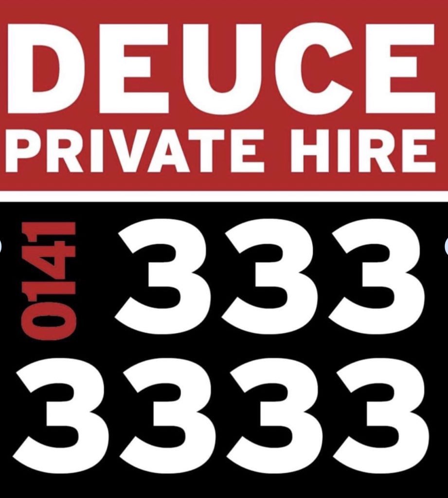 Deuce Private Hire 🏴󠁧󠁢󠁳󠁣󠁴󠁿 tweet media