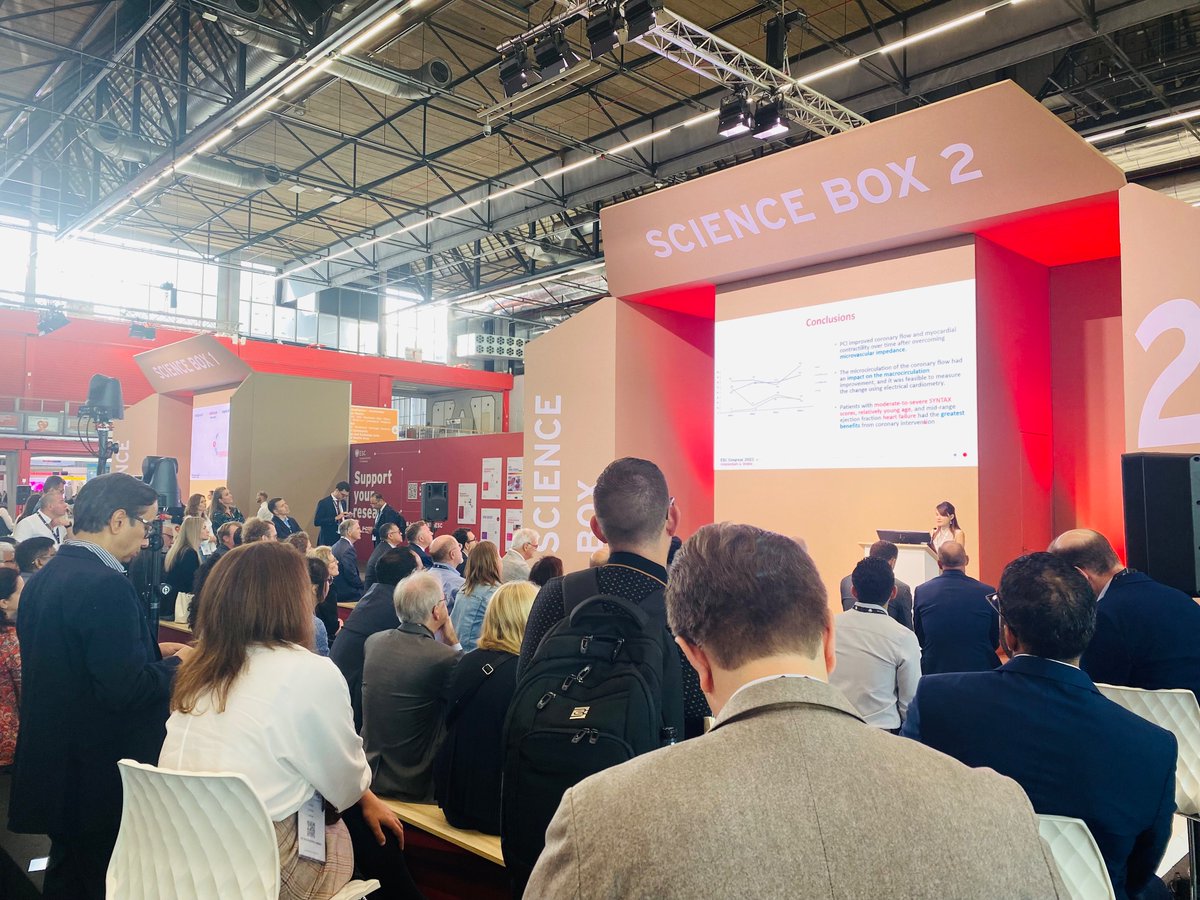 ARita_FPereira's tweet image. At #ESCCongress  2023

Great presentations about microvascular dysfunction in chronic coronary artery disease
&amp;gt; important scientific contributions
&amp;gt; enriching discussion

#ESCAbstract @escardio

@JohannesGrand @cfcamm @ViclouiseJ