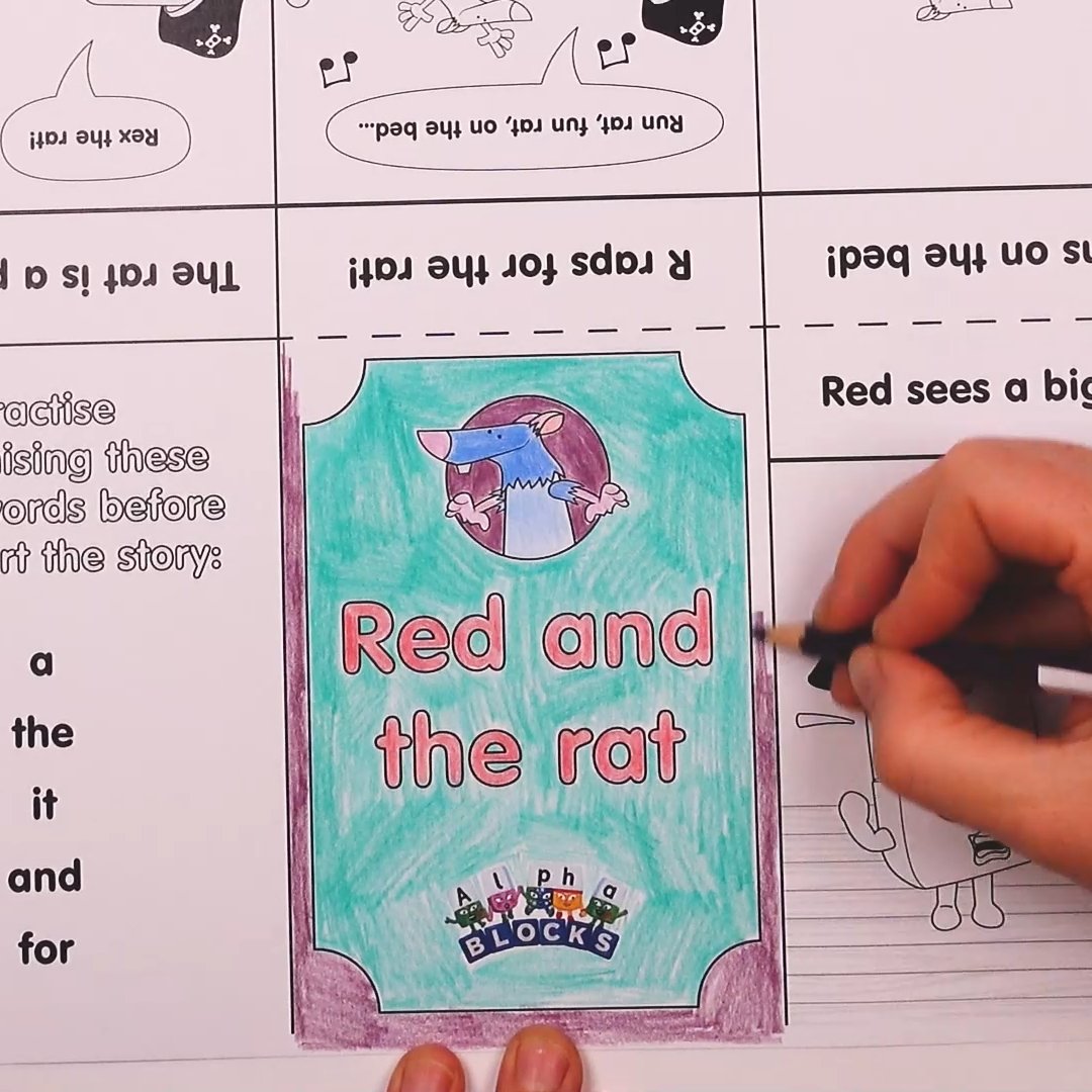 Alphablocks tweet media