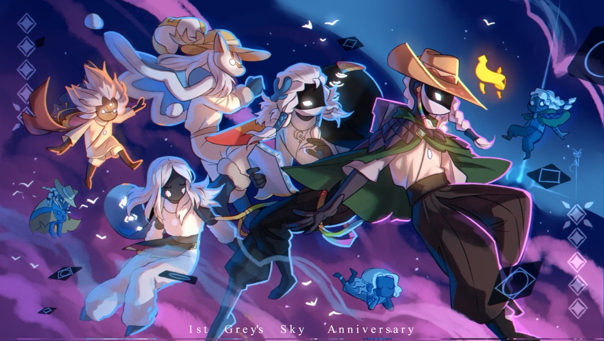 Today is my first anniversary of playing Sky: the Children of Light!

I've never expected to play it for so long and I will always cherish the journey and friends I made along the way ❤️✨

#sky星を紡ぐ子どもたち
#thatskygame 
#thatskyworldrecord