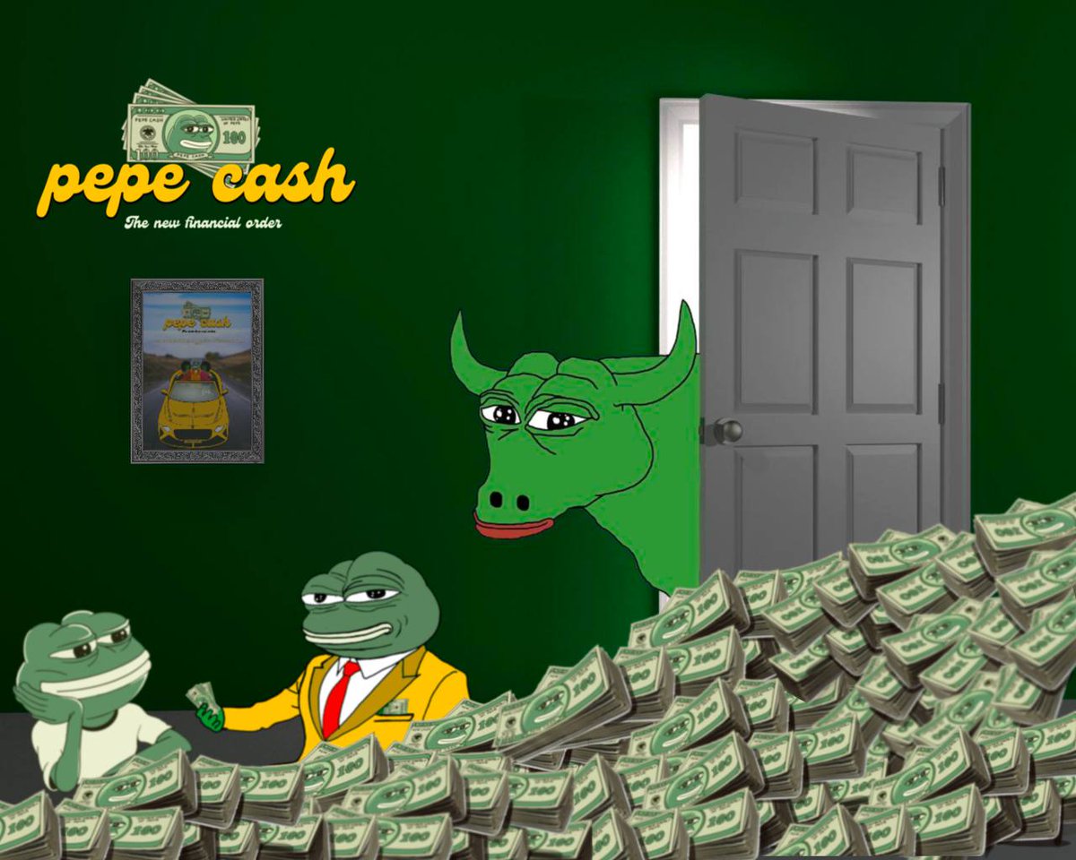 pepecashvip's tweet photo. GM $PEPECASH https://t.co/Wr6a2r0G8x