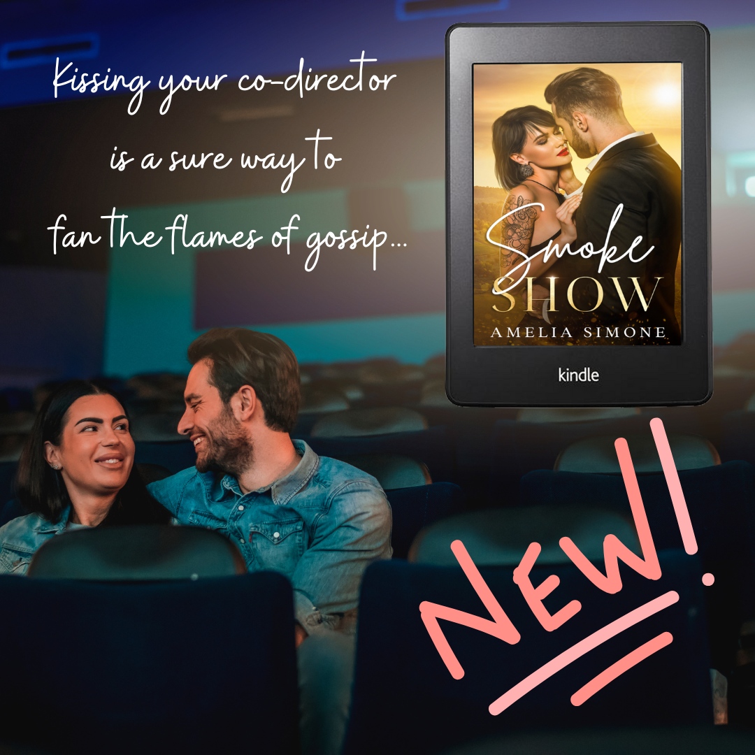 AmeliaSimone4's tweet photo. SMOKE SHOW is available now!
https://t.co/bw1Pv4rIzP
Kissing your co-director is a sure way to fan the flames of gossip…

#romancenovels #romancebooks #oppositesattract #oppositesattracttrope  #smalltownromance #spicysmalltownromance #spicyromance #kindleunlimitedromance https://t.co/YuW36FwUGR