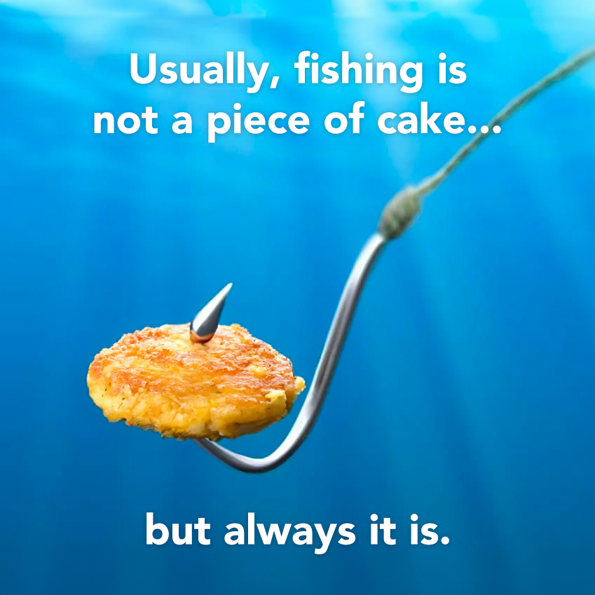canatez's tweet photo. Here we go 🎣

OMB of the Day:
Create posters to advertise #FishCakes 
@OneMinuteBriefs https://t.co/Zz5k2dBIqQ