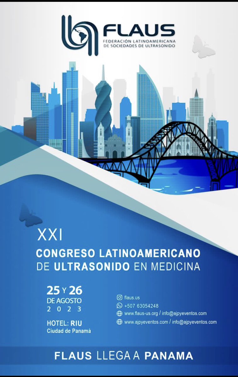 guasipati9's tweet photo. Hoy comienza la gran fiesta del Ultrasonido en Latinoamérica! Flaus 2023 Panama ! #flaus.us #avum_ecomed https://t.co/QyTSm9UVUk