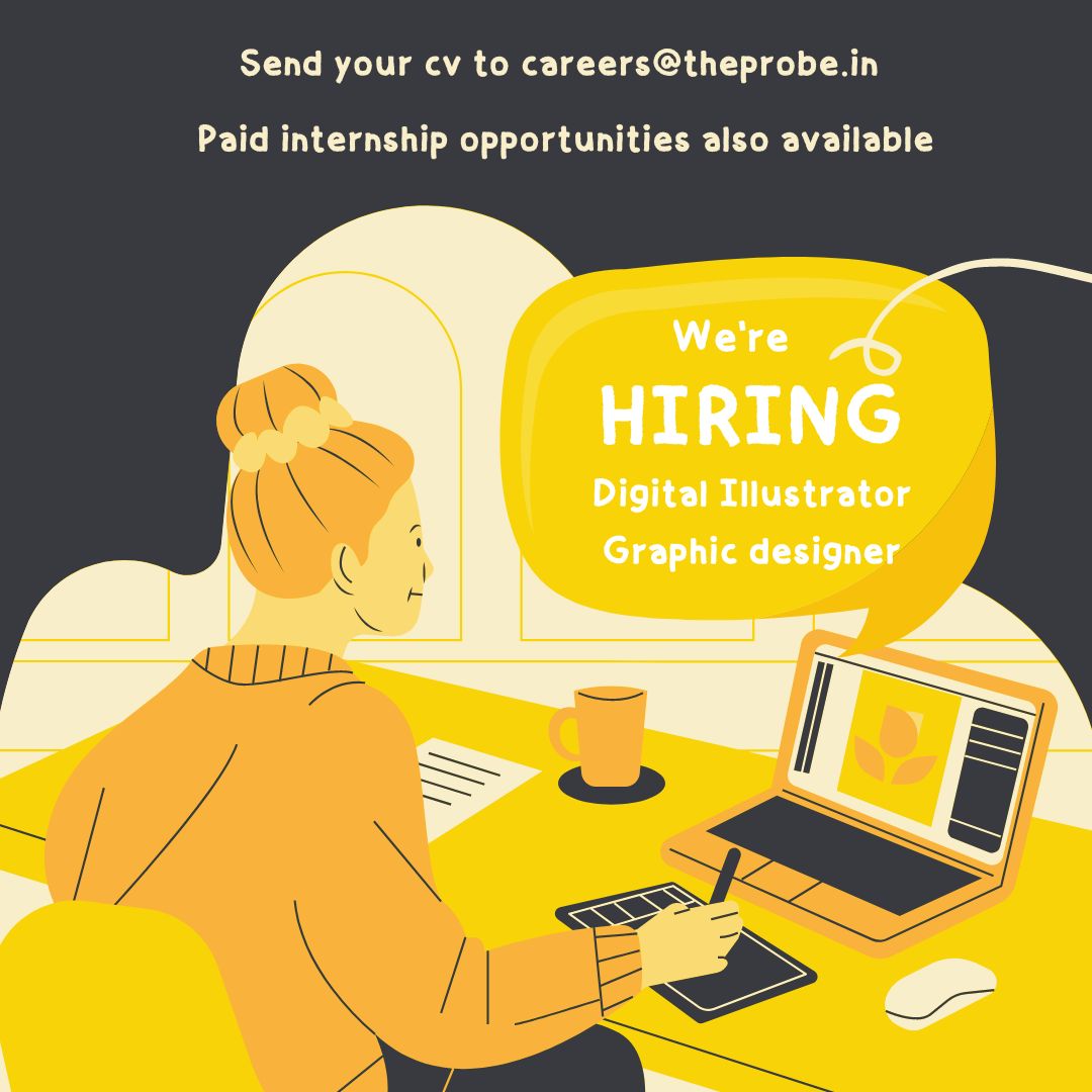 HIRING NOW!

#hiring #hiringalert #GraphicDesigner #digitalartwork #hiringgraphicdesigners #Illustrator #hiringimmediately #hiringillustrators #nowhiringdesigners #TheProbe