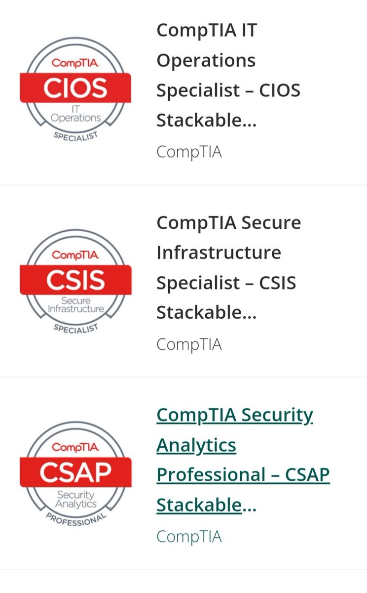 imsrjcse's tweet image. I am happy to have done CompTIA CYSA+ Exam. Thanks @CompTIA @CompTIAIndia @CompTIA_EMEA and @NetComLearning  for your support and motivation. #netcom #CompTIA