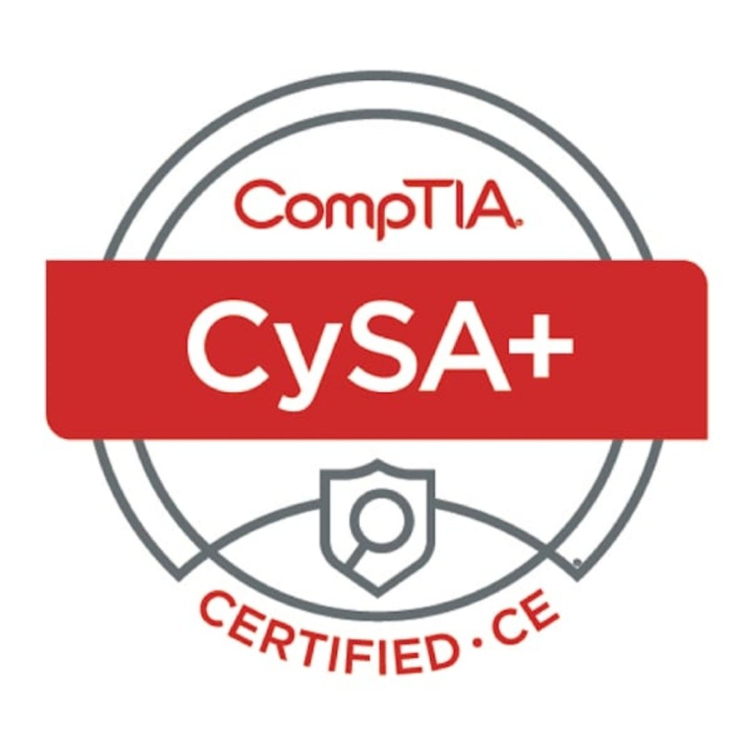imsrjcse's tweet image. I am happy to have done CompTIA CYSA+ Exam. Thanks @CompTIA @CompTIAIndia @CompTIA_EMEA and @NetComLearning  for your support and motivation. #netcom #CompTIA