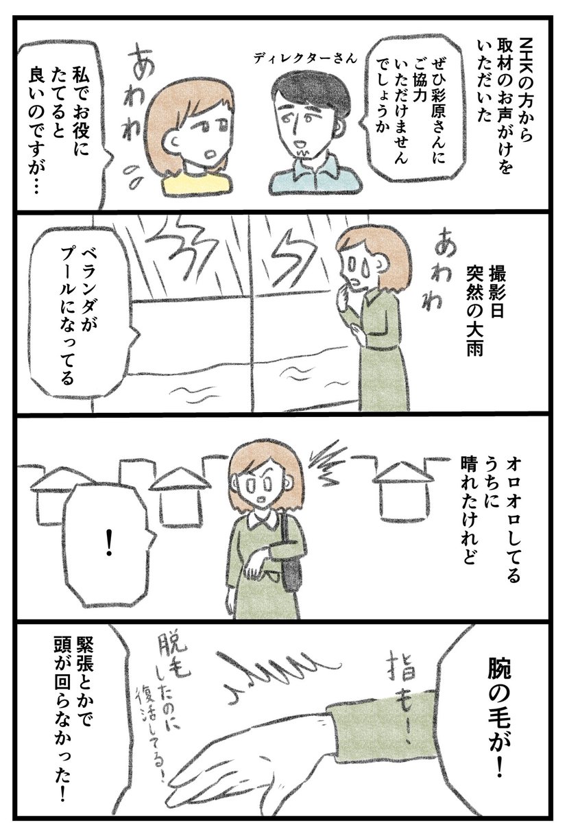 NHKネタドリ!の取材をお受けした日のレポート漫画です。
1/2 