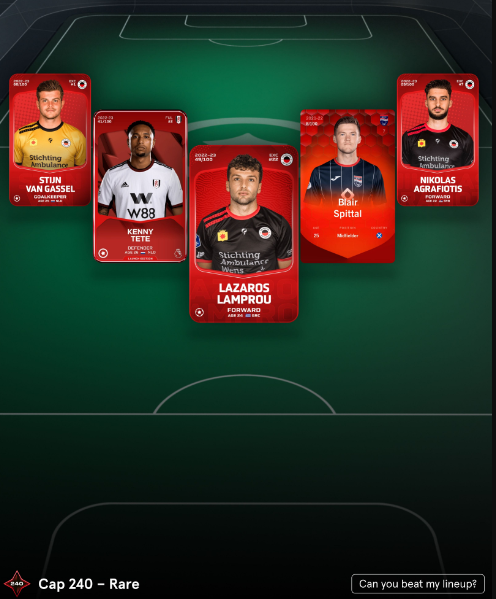 SwissCelticFC's tweet photo. Cap240๐ดet AllStar๐ด
๐Je mise sur #Excelsior pour taper le palier. Le match up est favorable, l'รฉquipe et les attaquants sont en forme.
#Slattery capable de scorer et #Tete est une valeur sรปre.
๐Plus freestyle en AS, je ne vise rien, mais j'espรจre kiffer ๐ฅ๐ฅ https://t.co/Rz9zL3mPK9