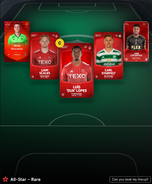 SwissCelticFC's tweet photo. Cap240๐ดet AllStar๐ด
๐Je mise sur #Excelsior pour taper le palier. Le match up est favorable, l'รฉquipe et les attaquants sont en forme.
#Slattery capable de scorer et #Tete est une valeur sรปre.
๐Plus freestyle en AS, je ne vise rien, mais j'espรจre kiffer ๐ฅ๐ฅ https://t.co/Rz9zL3mPK9