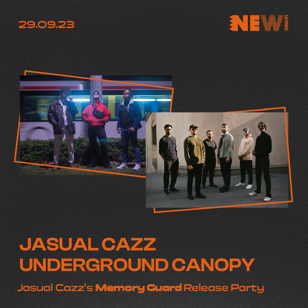 We're so proud to announce a release date for "Memory Guard" the first album of <a href="/jasualcazz/">Jasual Cazz</a>!! 
See you on sep. 29th at <a href="/newmorning/">New Morning Paris</a> with Underground Canopy 🫨

infos &amp; tickets newmorning.com/20230928-5793-…