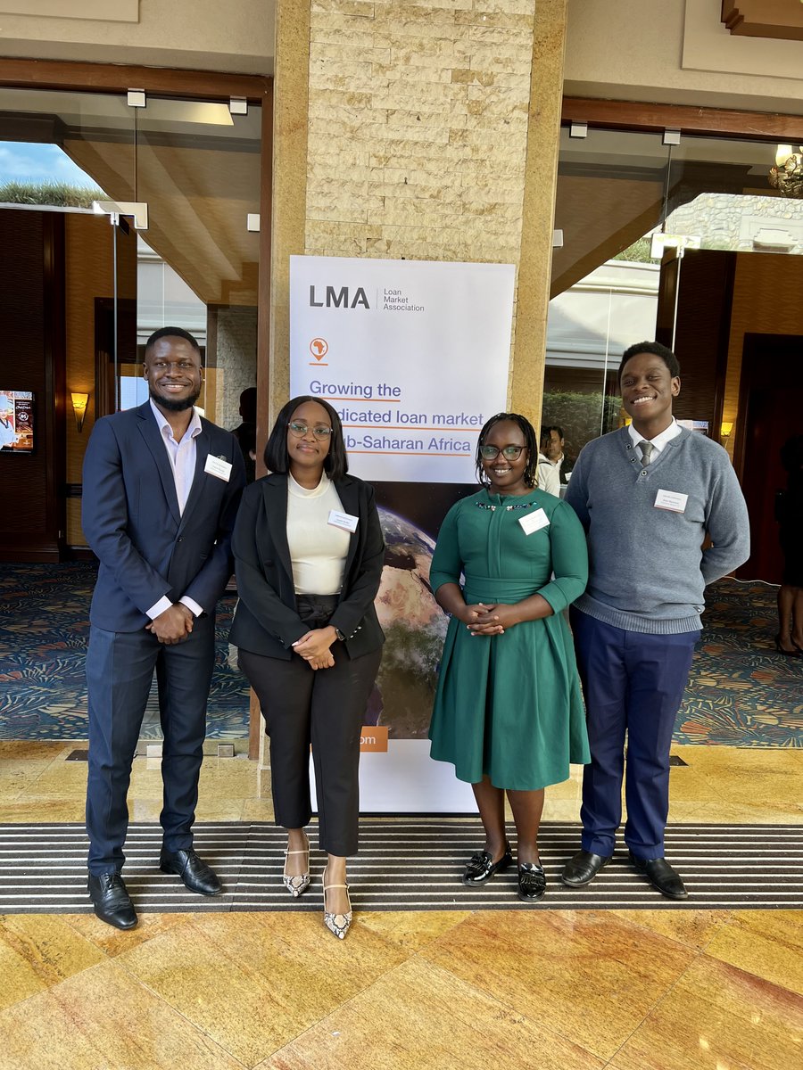 TripleOKLawLLP's tweet photo. Our associates Cherop Cherono, Laura Kyalo, Alex Gatawa, and Frank Raudo recently attended the East Africa Syndicated Loans Conference and Training event in Nairobi, hosted by the Loan Market Association (LMA).
#lma #loanmarketassociation #syndicatedloans #developingmarkets https://t.co/QQR1y2DL8r