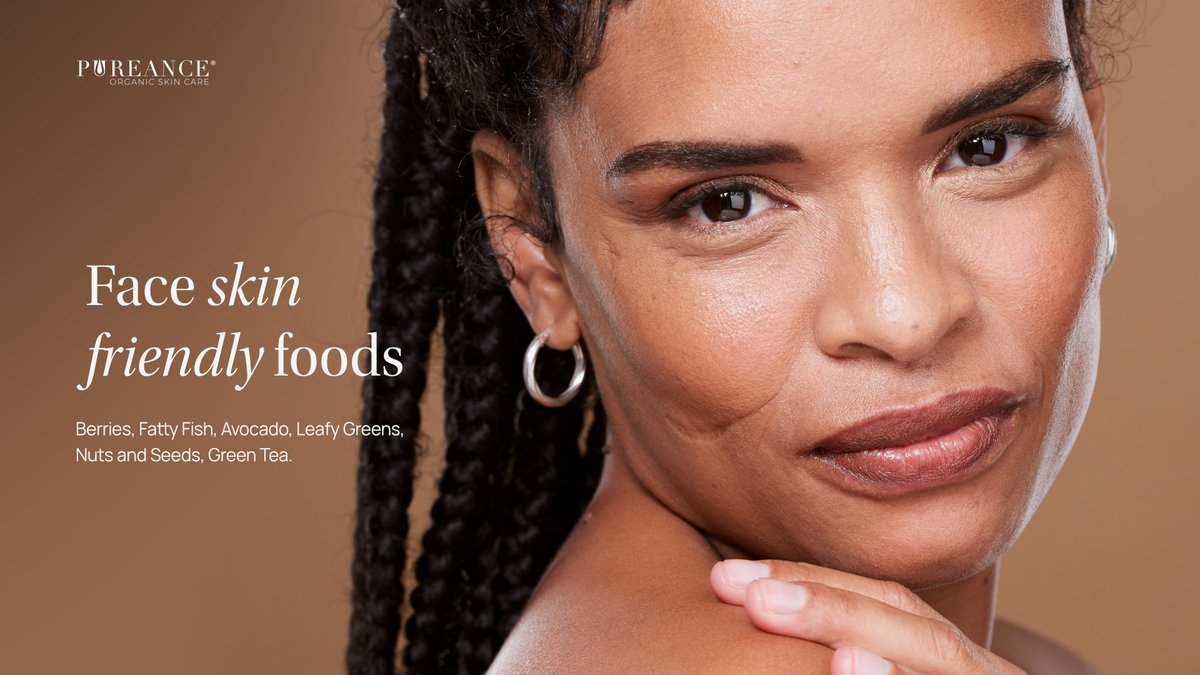 pureance's tweet photo. Unlock the key to healthy skin through the power of nutrition. Incorporating skin-friendly foods into a diet can work wonders for the facial complexion.

Treat a face skin with the care it deserves and watch it thrive.

What is your favorite one?

#pureance #pureancebeauty https://t.co/1I7GS8QuMz