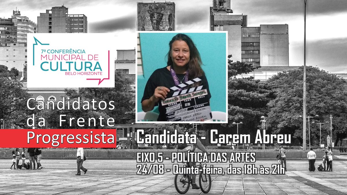 *7a Conferencia Municipal de Cultura de BH*: sou uma das 60 pessoas da sociedade civil eleitas ontem como  delegada do eixo 5 *Política das Artes*.  😘🙏🏽📚❤️❤️❤️❤️