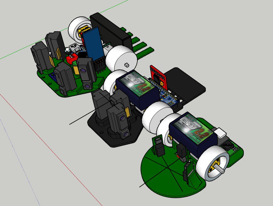Estamos trabajando en darles un rediseño a uno de nuestros robots de laberinto de cara a la <a href="/OSHWDem/">OSHWDem @ A Coruña</a> #ZoroBot2