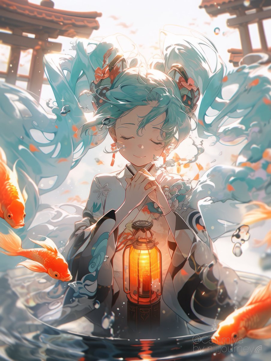 Callimiya's tweet photo. 天翔羽衣、初音ミクさん https://t.co/pj9xvOBVb1