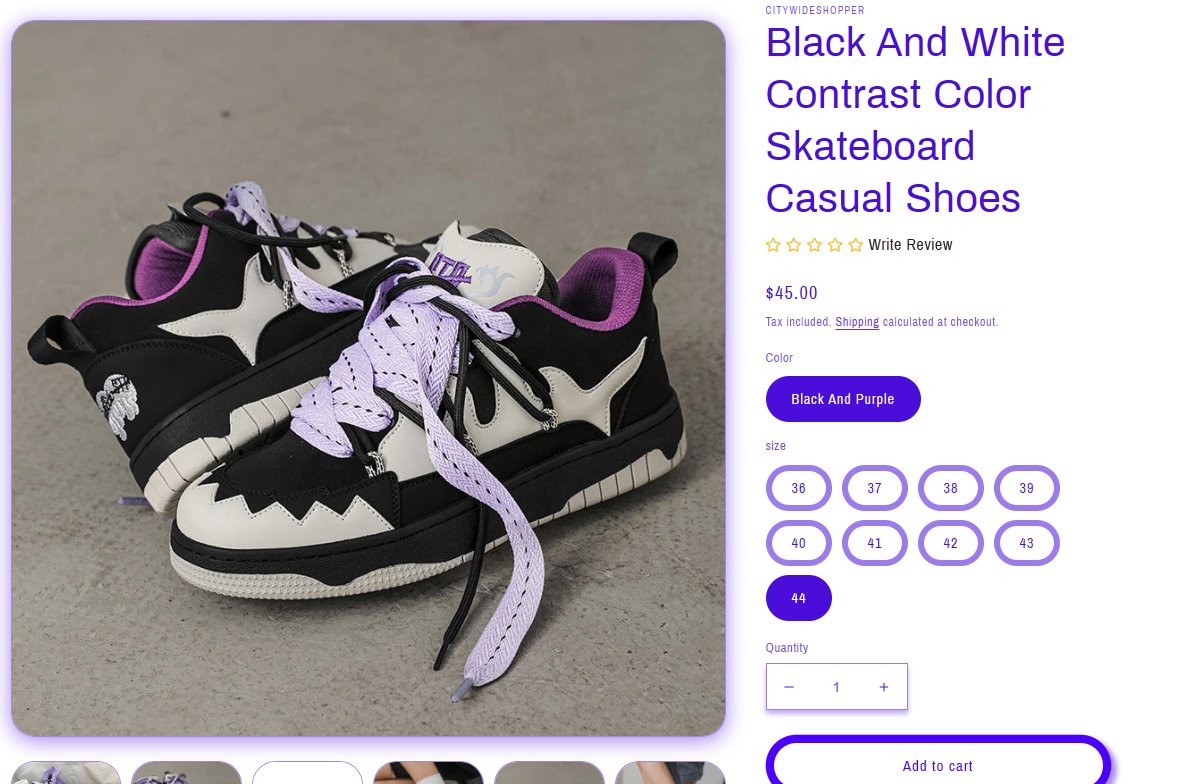QualityForYou1's tweet photo. Step Up Your Style Game with Black and White Contrast Color Skateboard Casual Shoes! 🛹👟 These trendy kicks are all about making a fashion statement. 💬👌 

https://t.co/et2jRXterJ

#SkateboardShoes #StreetStyle #foryou #FYP #Trending #viral #fashion  #shopping  #sale https://t.co/aKXFz1L4Ar