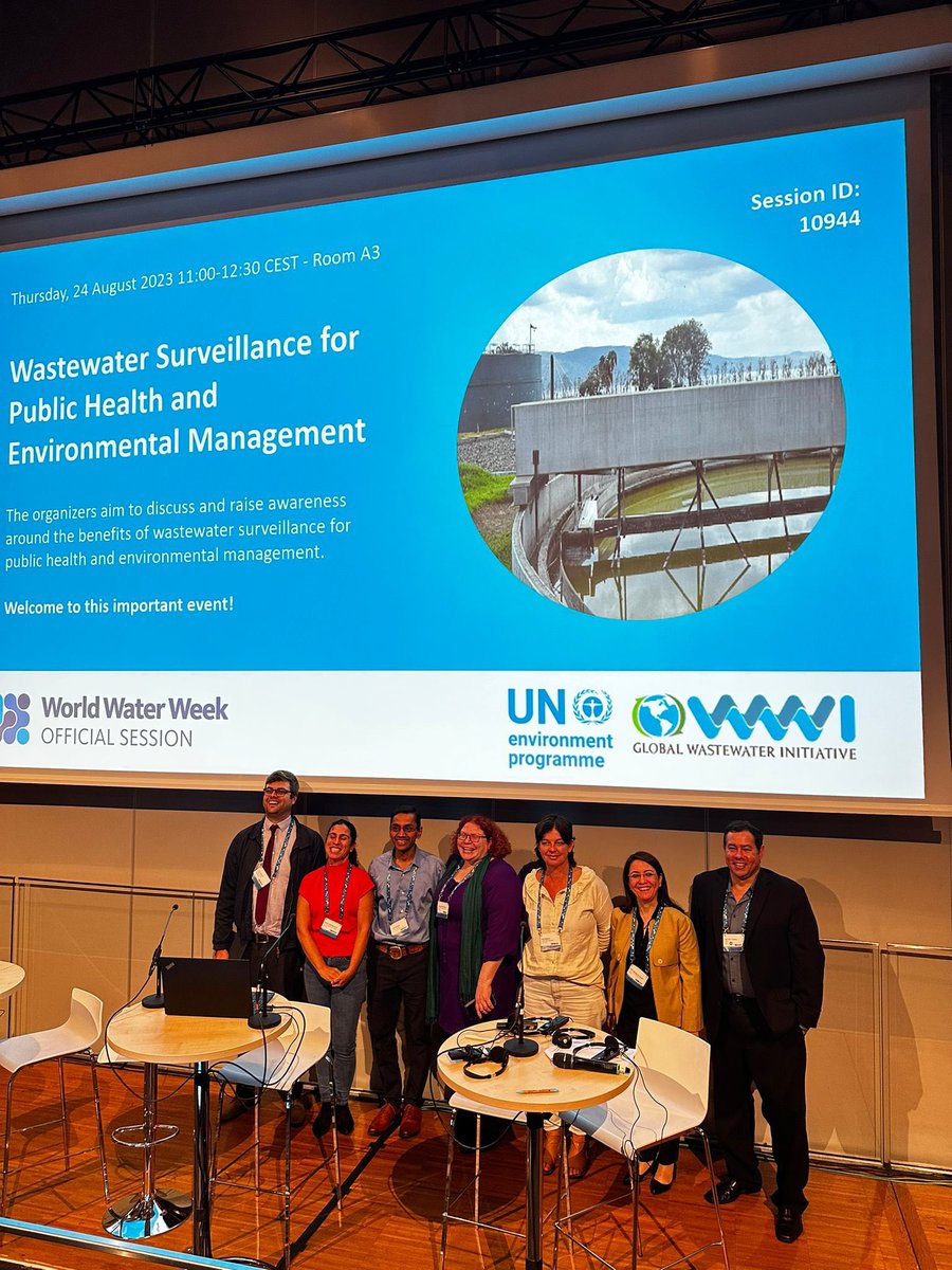 Bilge Alpaslan-Kocamemi (@bkocamemi) on Twitter photo Stockholm World Water Week (SIWI)
“Wastewater Monitoring and Surveillance for Public Health and Environmental Management” organized by <a href="/UNEP/">UN Environment Programme</a>
<a href="/SUEN_gov/">Türkiye Su Enstitüsü (SUEN)</a>
<a href="/la_tessarolo/">Angela Tessarolo</a> <a href="/Frankiehass/">Francishassard</a> <a href="/kartikchandran1/">Kartik Chandran</a> <a href="/ZCetecioglu/">Zeynep Çetecioğlu</a> <a href="/Katemedlicott/">Kate Medlicott</a> Stockholm World Water Week (SIWI)
“Wastewater Monitoring and Surveillance for Public Health and Environmental Management” organized by <a href="/UNEP/">UN Environment Programme</a>
<a href="/SUEN_gov/">Türkiye Su Enstitüsü (SUEN)</a>
<a href="/la_tessarolo/">Angela Tessarolo</a> <a href="/Frankiehass/">Francishassard</a> <a href="/kartikchandran1/">Kartik Chandran</a> <a href="/ZCetecioglu/">Zeynep Çetecioğlu</a> <a href="/Katemedlicott/">Kate Medlicott</a>