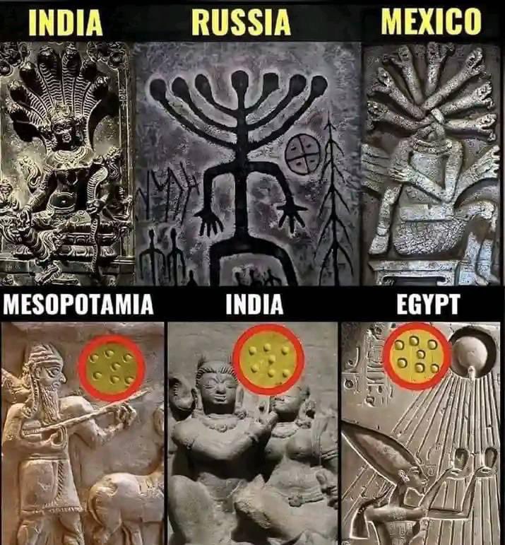 FakeParimal's tweet photo. My childhood memories says gods are alien
Or 
Is it a coincidence? 
#Chandrayaan3 #opinion https://t.co/xGLLNd2H8a