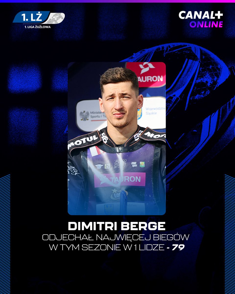 CPLUS_SPEEDWAY's tweet photo. Już jutro czeka nas Mult1.Liga z rewanżowych spotkań ćwierćfinałowych! 🥳 Jednym z liderów Trans MF Landshut Devils jest Dimitri Berge. Czy Francuz poprowadzi swoją drużynę do półfinału? 🤔 

📺 Oglądaj w CANAL+ online: https://t.co/bkrOyfyRHk https://t.co/kHH6ohEg8P