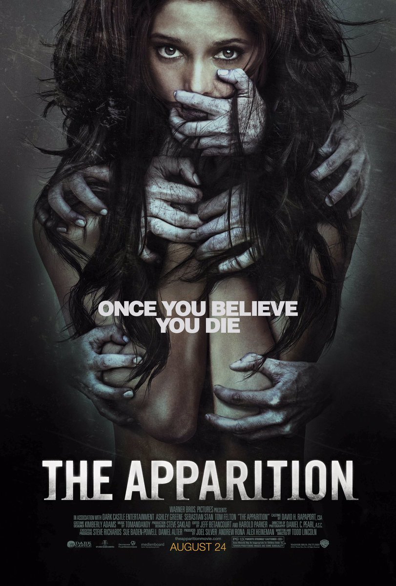 FilmNewsNos's tweet photo. 🎬MOVIE HISTORY: 11 years ago today, August 24, 2012, the movie ‘The Apparition’ opened in theaters!

#AshleyGreene #SebastianStan #TomFelton #JuliannaGuill #RickGomez @lucapasqualino #AnnaClark #TimWilliams #MartiMatulis #JohnGrady #SuzanneFord #ToddLincoln https://t.co/NRK77OAp74