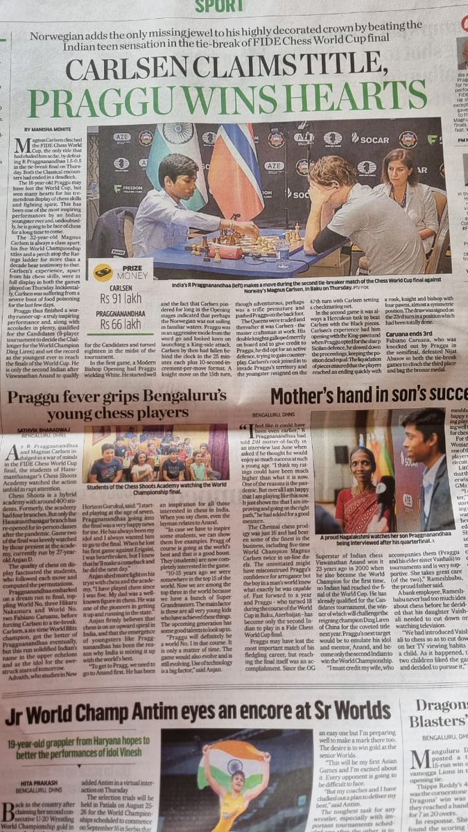 ChessBase India tweet media