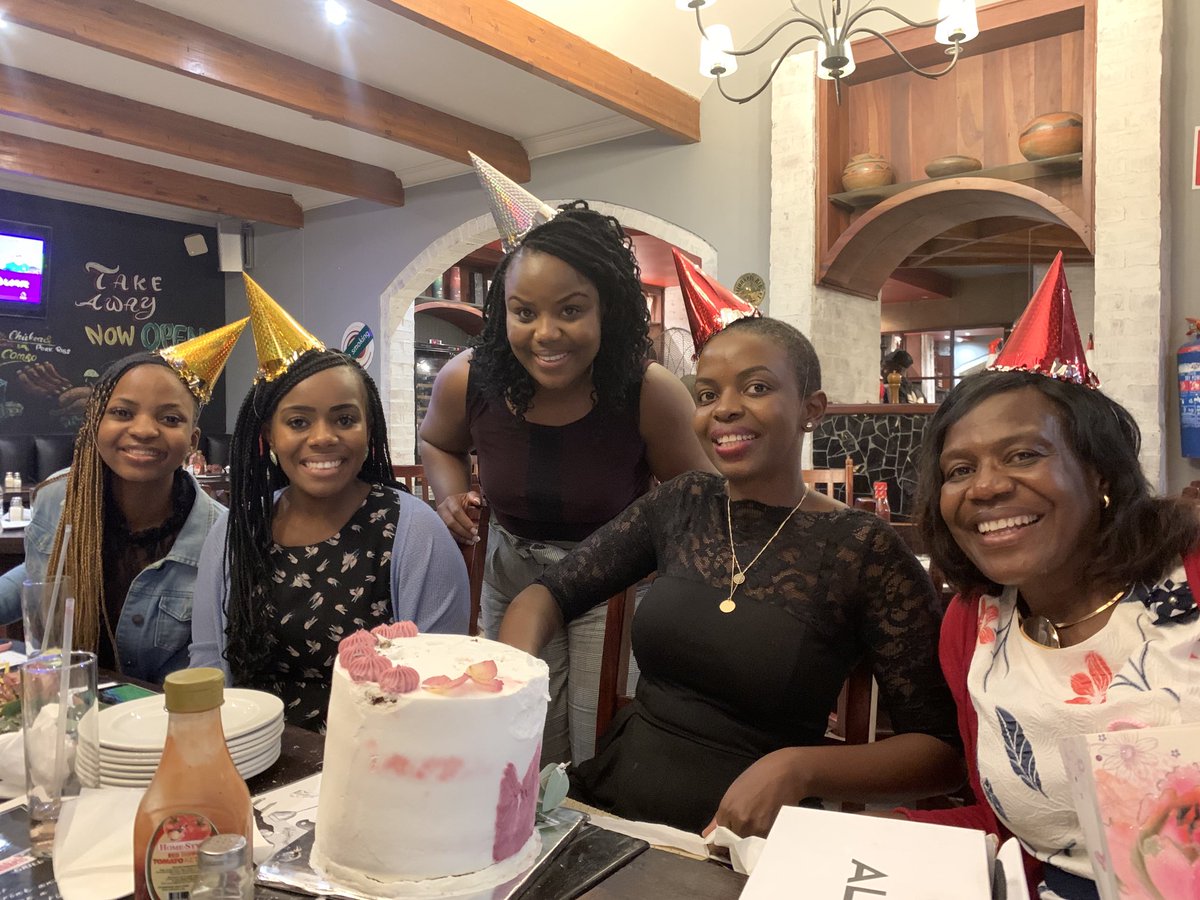 tawandamahere's tweet photo. There’s no greater gift that God could have given me than these badass boss alpha ladies in my life! Grateful &amp; proud! ⁦@advocatemahere⁩ ⁦@tarie_mk⁩ ⁦@tanya_makman⁩ ⁦@mudiwa_mahere⁩ Feeling ecstatic because I’ve learnt it takes a village of 10/10 sisters! https://t.co/qycviqvVtt