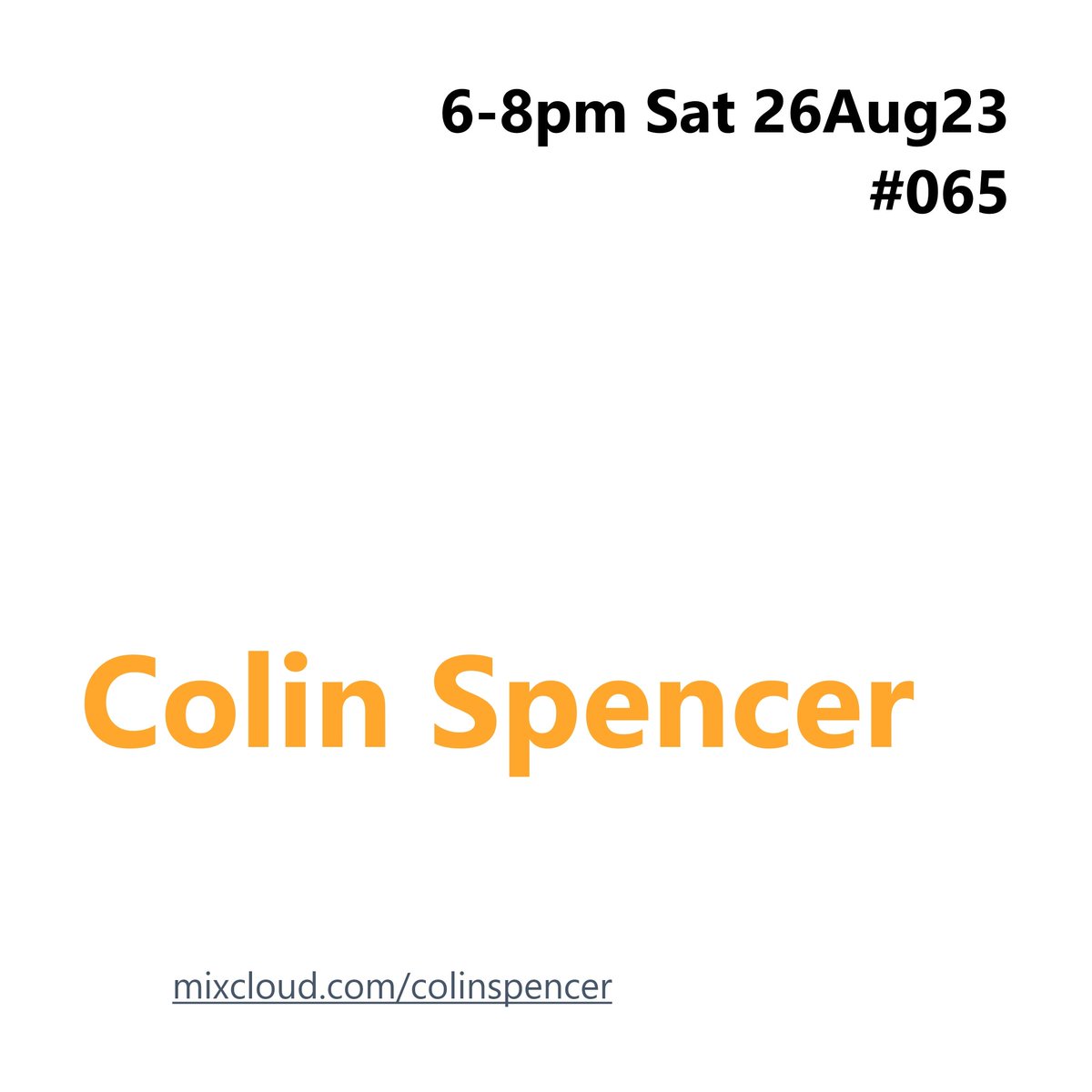 ColinsCuts's tweet photo. Artists with #NewMusic+#RecentReleases
from 2023 during
#ColinSpencer Programme #065
#CarbonBasedLifeforms
🔊https://t.co/hIq4qdv1UW🎧
Saturday 26 August 2023
6-8pm #UK times
#DiscoverAndRemember @cblofficial
Ear treats also throughout catch-up #057
▶️https://t.co/xoHTb4z797 https://t.co/bkGnZznpZZ