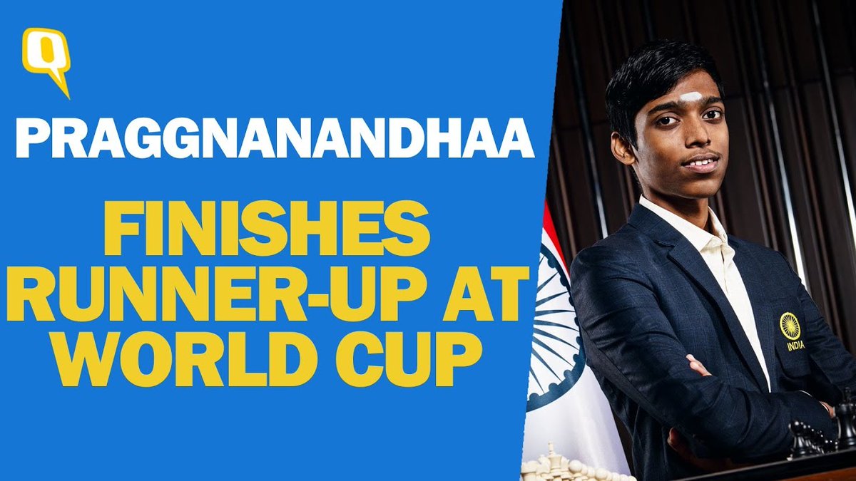 Bhanu Chopra (@bhanuchopra) on Twitter photo Runner-up on the board, but a true champion in our hearts!
Beyond the checkmate, <a href="/rpragchess/">Rameshbabu</a>'s journey to the finals echoes the triumph of Indian intellect. The might of the Indian brain and the potential of our talent continue to amaze me.
#FIDEWorldCup #Praggnanandhaa #India Runner-up on the board, but a true champion in our hearts!
Beyond the checkmate, <a href="/rpragchess/">Rameshbabu</a>'s journey to the finals echoes the triumph of Indian intellect. The might of the Indian brain and the potential of our talent continue to amaze me.
#FIDEWorldCup #Praggnanandhaa #India