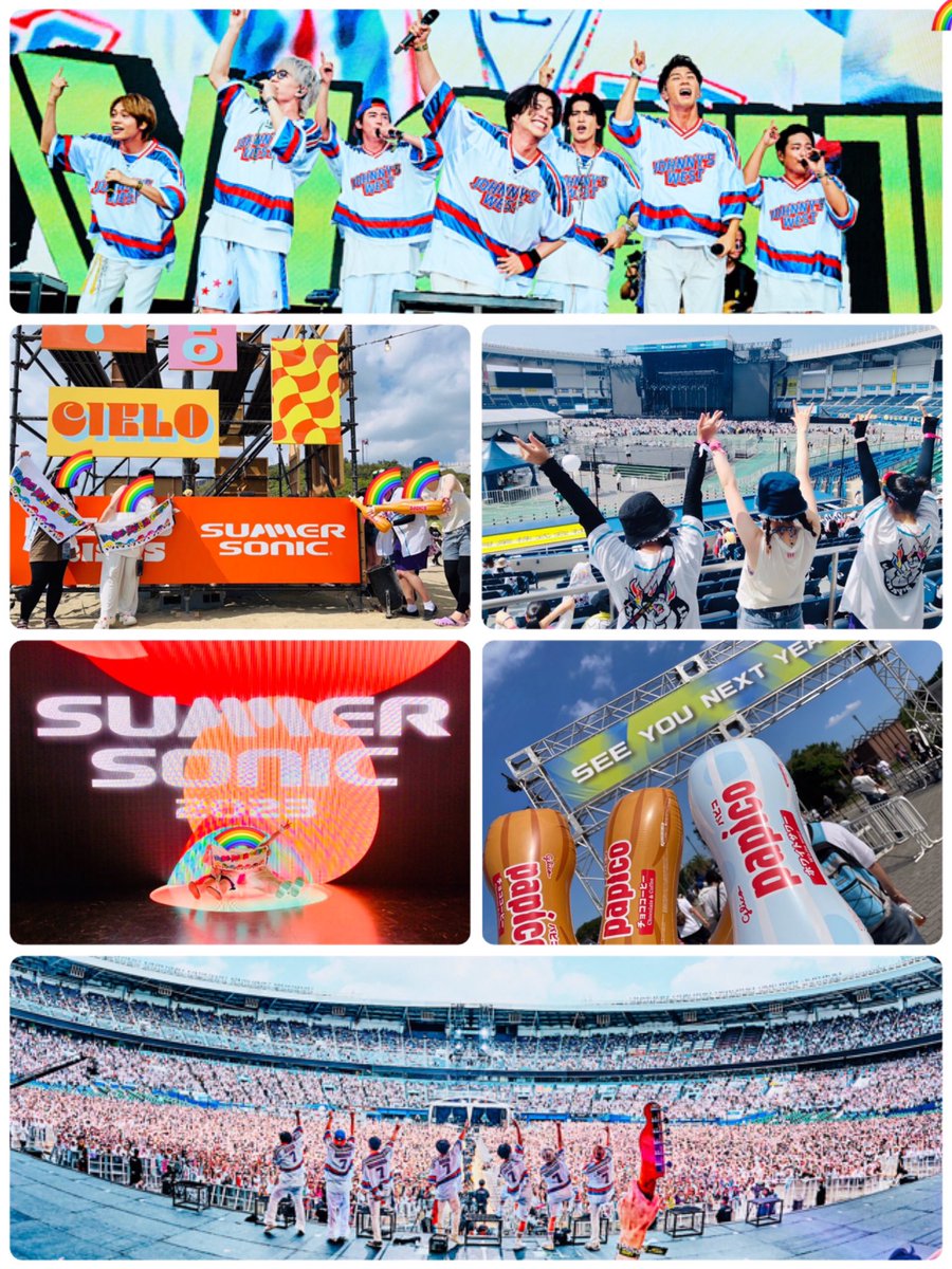000_ayaka_000's tweet photo. 💛💚💙❤️💗💜🧡
2023/8/20▶︎#サマソニ
@ ZOZOマリンスタジアム
お待たせしました
お待たせし過ぎたかもしれません(誰も待ってない)
最高の夏にしてくれて
本当にありがとう😭🤘🏻🌈
また同じ景色を見るぞ✊🏻🔥
#サマソニWEST
#ジャニーズWEST
#summersonic
#MARINESTAGE
@WEareWEST7
@summer_sonic https://t.co/e5gdRyWdz8