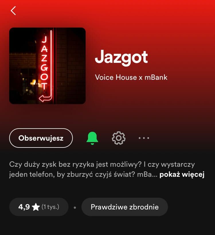 JaroslawKuzniar's tweet photo. FINAŁOWY odcinek serialu kryminalnego #Jazgot poleca się wszędzie, gdzie lubicie słuchać dobrych podcastów 🎧 1000 dobrych recenzji 🫡

https://t.co/aTxLeEr6oy https://t.co/wKd7gji9Co