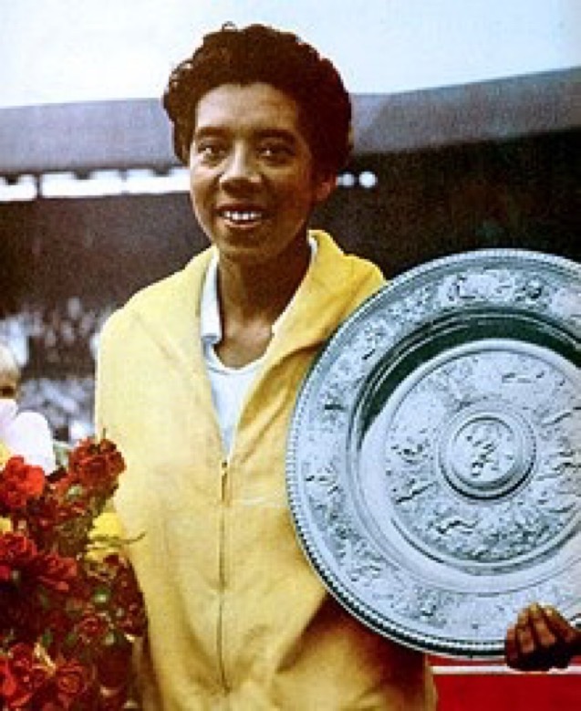 FXMC1957's tweet image. 25 August 1927. Tennis legend, Althea Gibson, was born in Clarendon County, South Carolina, USA. She won 5 Grand Slam Singles Titles: Wimbledon (2) French (1) and US (2). She was the first black athlete to win the French, US and Wimbledon tournaments.