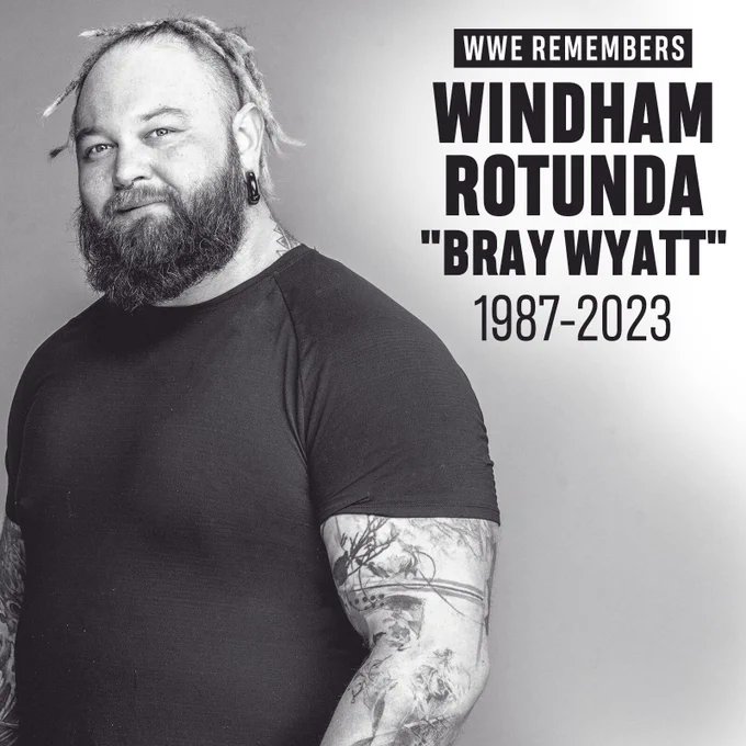 SENDINGMYTWEETS's tweet image. (3) WRESTLING FAN:
#RIPBrayWyatt 2ND TIME EVER I EVER FELT MY BODY NUMB AFTER LEARNING TRAGIC NEWS ABOUT  FIRST WAS BACK LEARNING PASSING #BrodieLee LUKE HARPER(RIPBRODIE) SHIT GONNA FEEL REAL WEIRD AS HELL WITHOUT HIM #LLBW #loglivebraywyatt @WWE 🙏🏻

 #WrestlingCommunity #WWE 💔