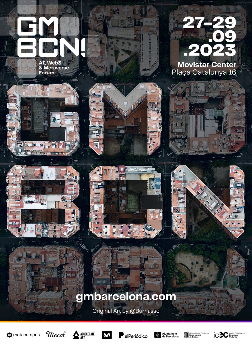 GM Barcelona! AI, Web3 & Metaverse Forum tweet media