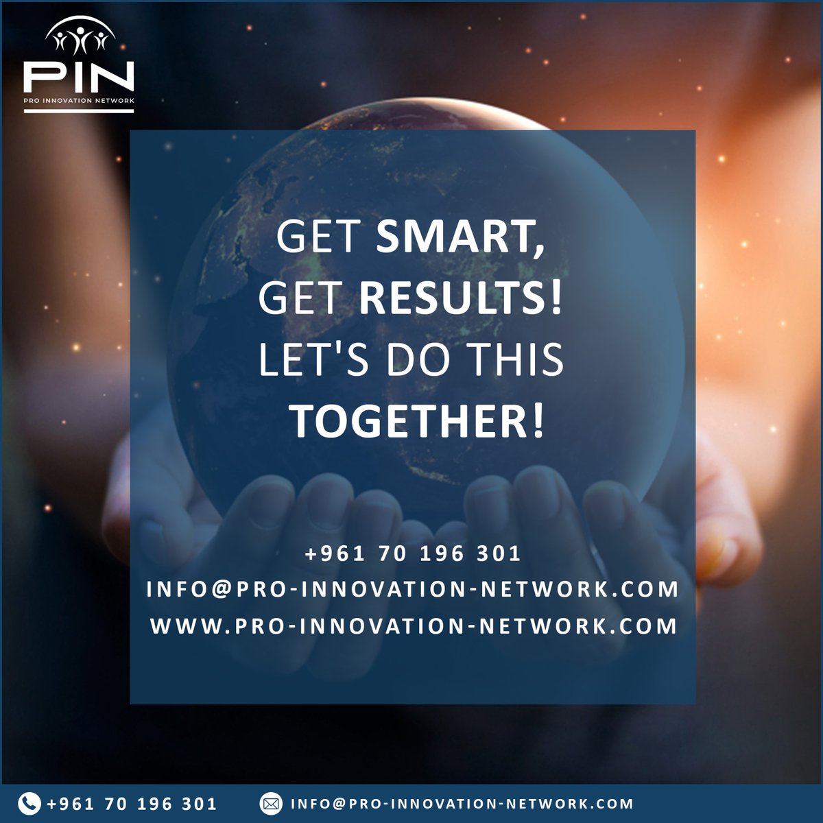 PinSarl17844's tweet photo. Crushing Goals... The SMART Way! 
Unleash Your Potential with SMART Goals!
Get SMART, Get Results! Let's Do This TOGETHER! 
Call us NOW to Book Your Session &amp; to Learn More About the SMART Way!
➖➖➖➖➖➖➖➖➖➖
✉️ info@pro-innovation-network.com
📱+961 70 196 301 https://t.co/XT1b5E1YXF